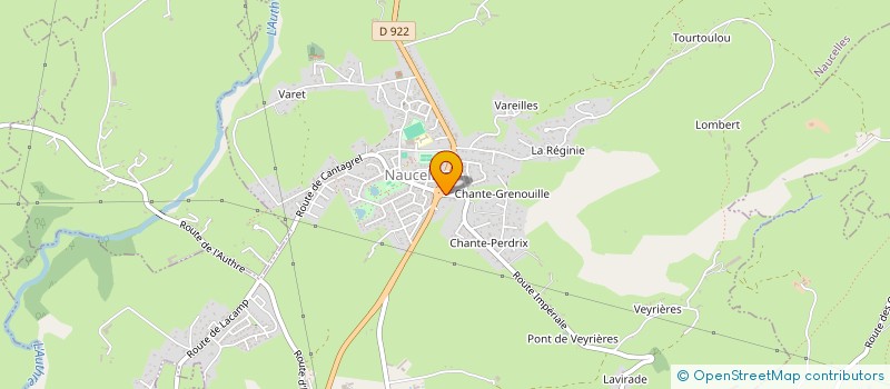 localisation de l'entreprise MADAME NADINE STAVEL à JUSSAC