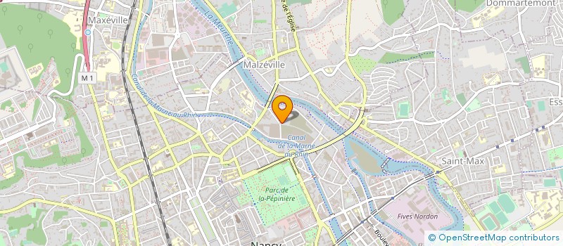 localisation de l'entreprise MADAME NADINE STELMASZYK  NANCY