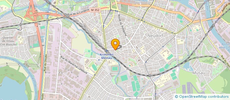 localisation de l'entreprise MADAME NADINE STRUBEL à STRASBOURG