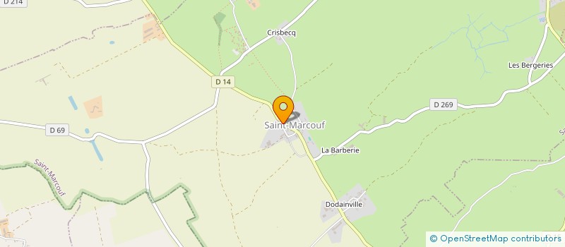 localisation de l'entreprise MADAME NADINE SUZANNE  SAINT-MARCOUF