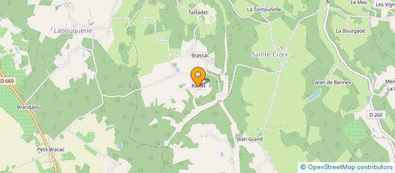 localisation de l'entreprise MADAME NADINE SYLVESTRE à STE CROIX