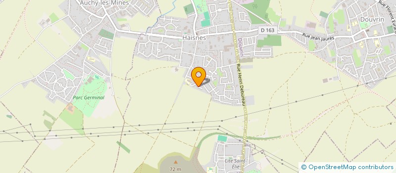 localisation de l'entreprise MADAME NADINE SZCZEPANIK  HAISNES