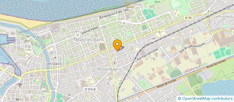 localisation de l'entreprise MADAME NADINE TADEUSZ  DUNKERQUE