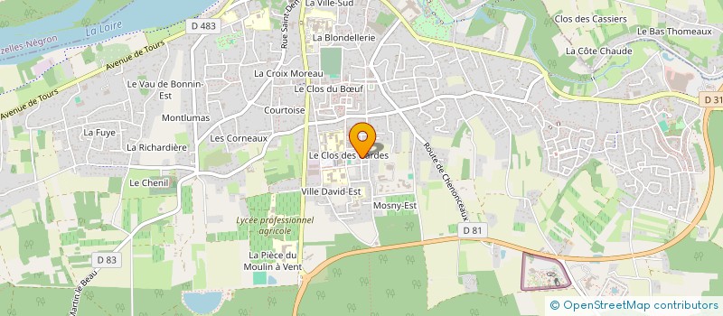 localisation de l'entreprise MADAME NADINE TAMBE  AMBOISE