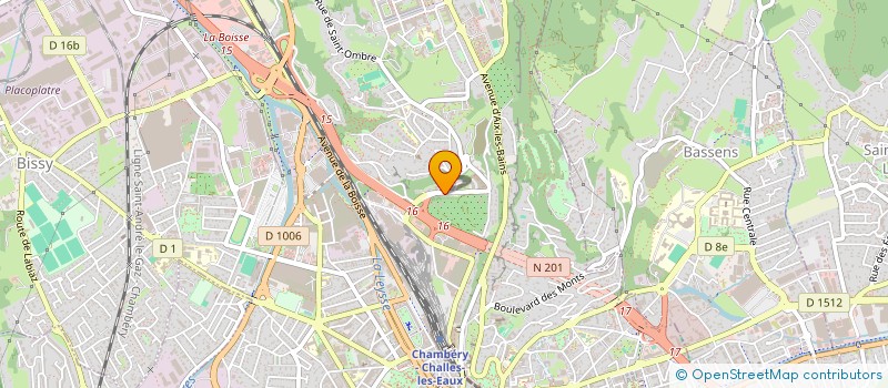 localisation de l'entreprise MADAME NADINE TARQUINY  CHAMBERY