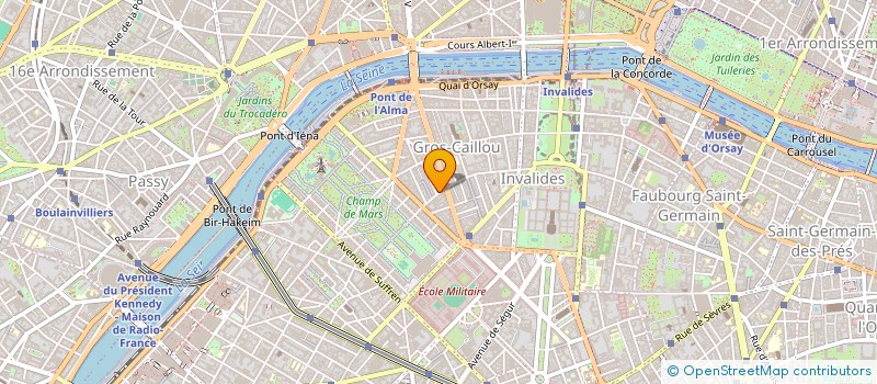 localisation de l'entreprise MADAME NADINE TAWIL à PARIS