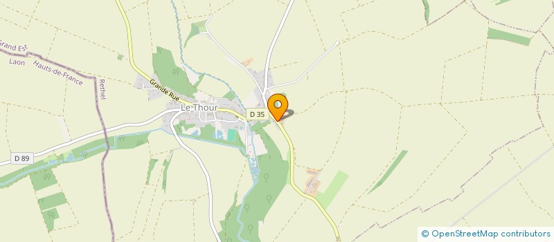 localisation de l'entreprise MADAME NADINE THERESE MAIGE  LE THOUR