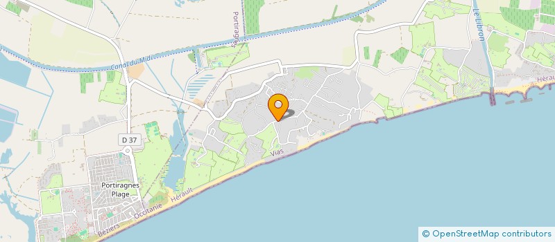 localisation de l'entreprise MADAME NADINE THERESE MOULIN  VIAS