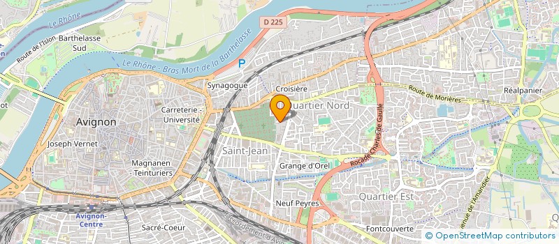 localisation de l'entreprise MADAME NADINE THETIER  AVIGNON