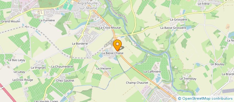 localisation de l'entreprise MADAME NADINE THUAULT à MONTBERT