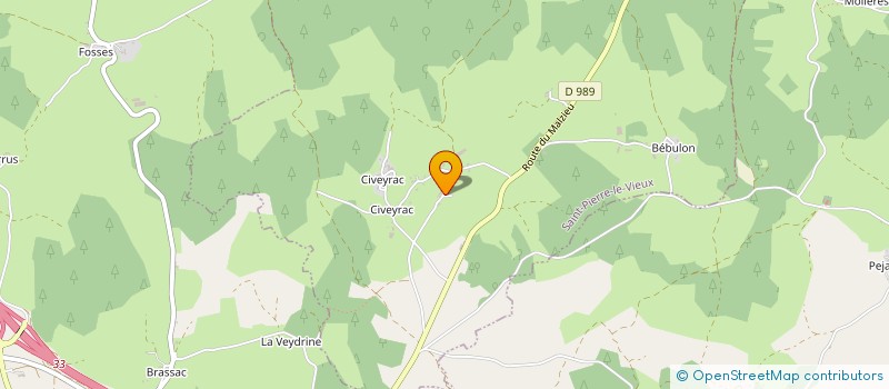 localisation de l'entreprise MADAME NADINE TICHET  LES BESSONS