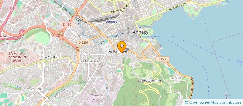localisation de l'entreprise MADAME NADINE TORCHIA  ANNECY