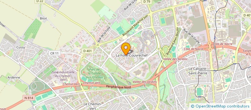 localisation de l'entreprise MADAME NADINE TRESFIELD à CAEN