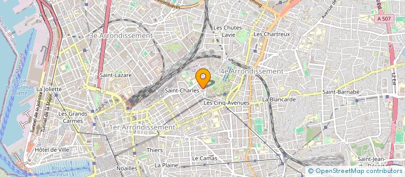 localisation de l'entreprise MADAME NADINE TRIAIRE à MARSEILLE