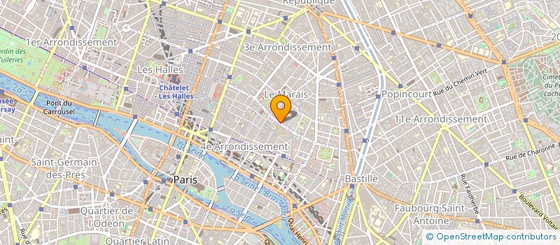 localisation de l'entreprise MADAME NADINE TRINTIGNANT  PARIS