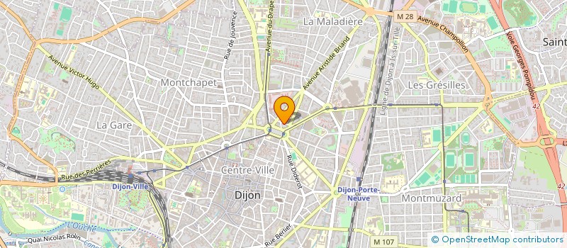 localisation de l'entreprise MADAME NADINE TRIPIER à DIJON