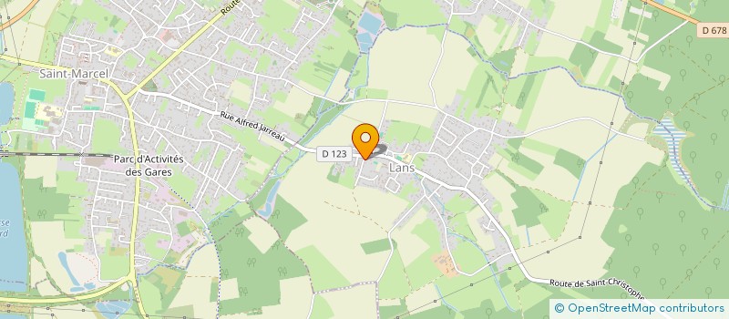 localisation de l'entreprise MADAME NADINE TURBANSKI  LANS