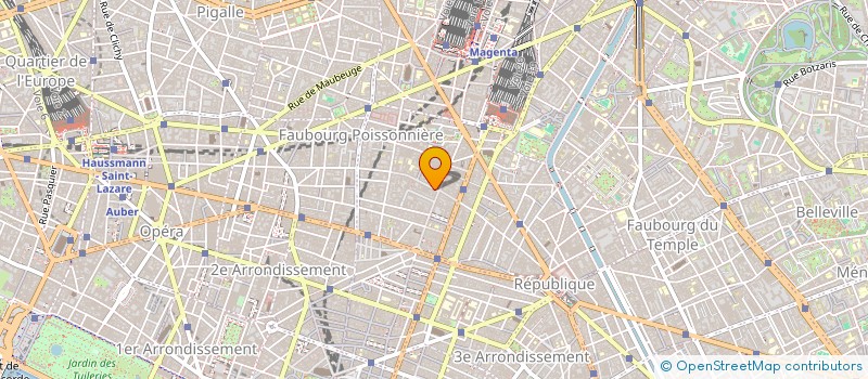 localisation de l'entreprise MADAME NADINE TURQUAUD  PARIS