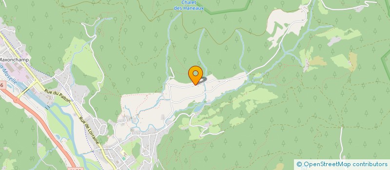 localisation de l'entreprise MADAME NADINE VALDENAIRE  RUPT-SUR-MOSELLE