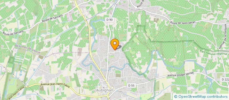 localisation de l'entreprise MADAME NADINE VIGNACOURT  AUBIGNAN