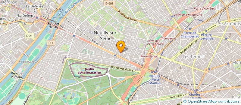 localisation de l'entreprise MADAME NADINE VINCK à NEUILLY-SUR-SEINE
