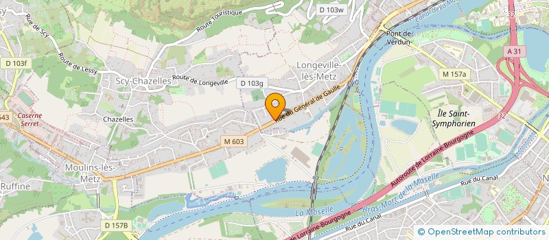 localisation de l'entreprise MADAME NADINE WAGNER à LONGEVILLE-LES-METZ
