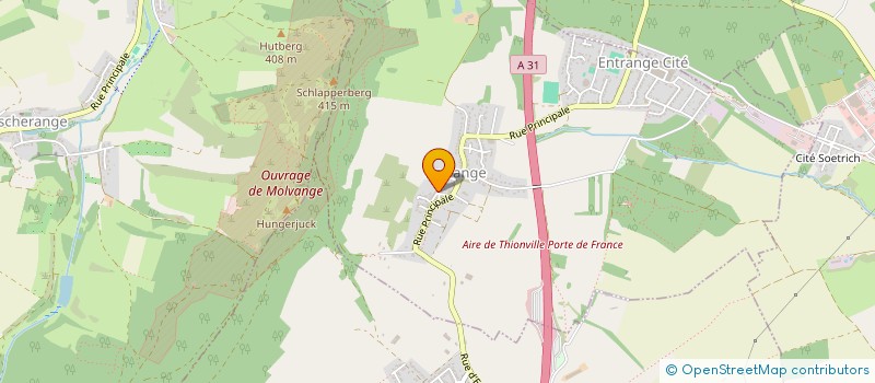 localisation de l'entreprise MADAME NADINE WERNER  KNIGSMACKER