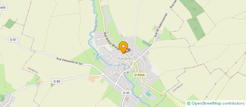 localisation de l'entreprise MADAME NADINE YAHIAOUI  HASPRES