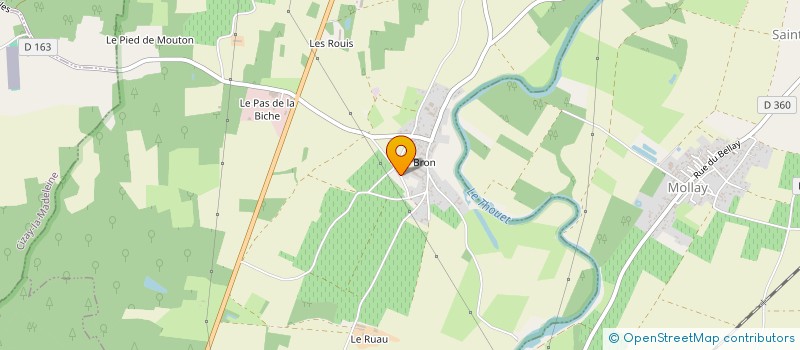 localisation de l'entreprise MADAME NADINE YVETOT à LE COUDRAY-MACOUARD