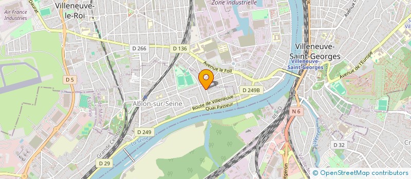 localisation de l'entreprise MADAME NADINE ZUCCO à ABLON-SUR-SEINE