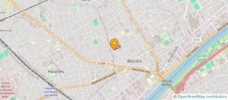 localisation de l'entreprise MADAME NADIR ZAHRA DOURMOUK à BEZONS