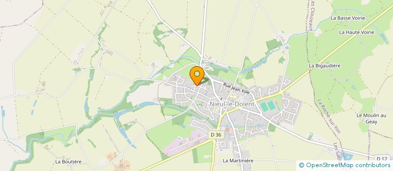 localisation de l'entreprise MADAME NADIRA BELAROUSSI  NIEUL-LE-DOLENT