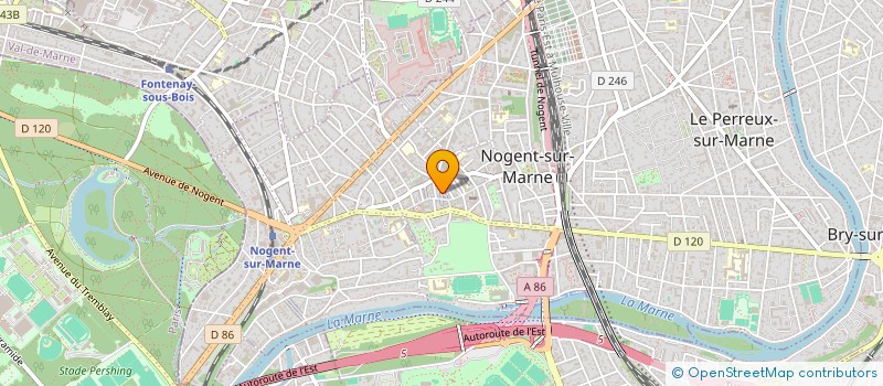 localisation de l'entreprise MADAME NADIRA NAIT OUMEZIANE  NOGENT-SUR-MARNE