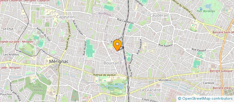 localisation de l'entreprise MADAME NADIRA OUALI  BORDEAUX