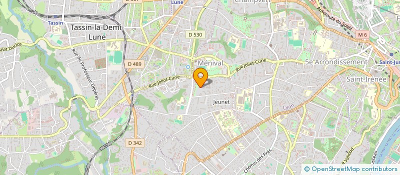 localisation de l'entreprise MADAME NADIRA PEGON à LYON