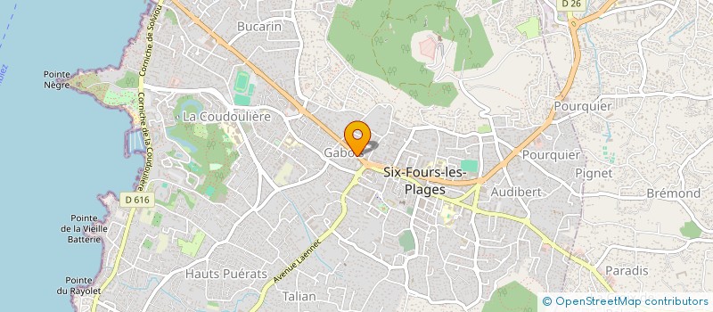 localisation de l'entreprise MADAME NADIRA SOULDI à SIX-FOURS-LES-PLAGES