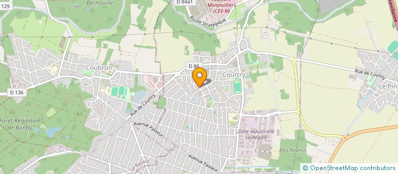 localisation de l'entreprise MADAME NADIRA SOUNAOUI à COURTRY