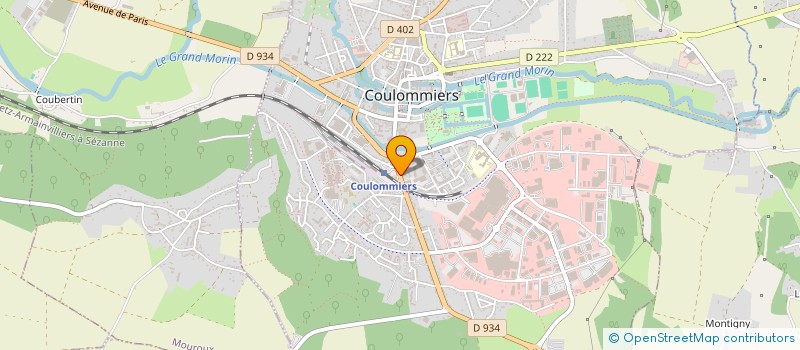 localisation de l'entreprise MADAME NADIYA PETRYCHUK à COULOMMIERS