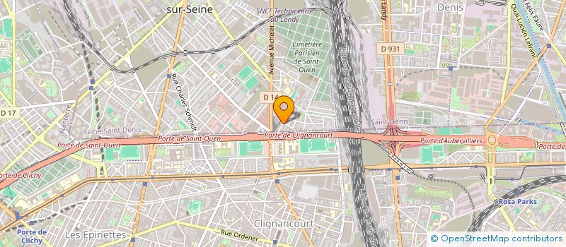 localisation de l'entreprise MADAME NADJA JELENKOVIC à SAINT-OUEN-SUR-SEINE