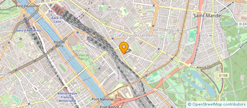 localisation de l'entreprise MADAME NADJET DJOUA  PARIS