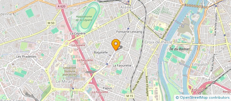 localisation de l'entreprise MADAME NADJET TAYEBI à TOULOUSE
