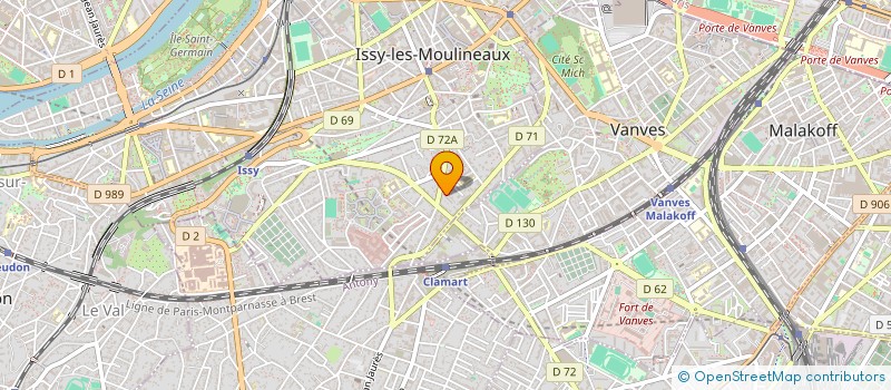 localisation de l'entreprise MADAME NADJET TELLI à ISSY-LES-MOULINEAUX