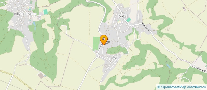 localisation de l'entreprise MADAME NADJIA MANSOURI  ACY