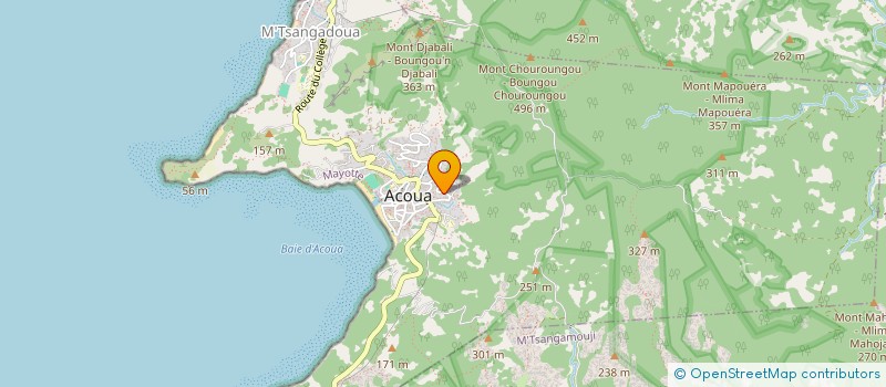 localisation de l'entreprise MADAME NADJILA SOUFFOU à ACOUA