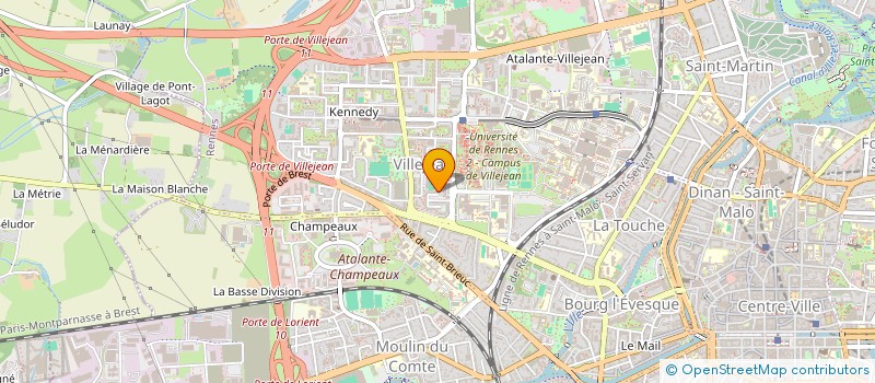 localisation de l'entreprise MADAME NADJIMA IBRAHIM  RENNES