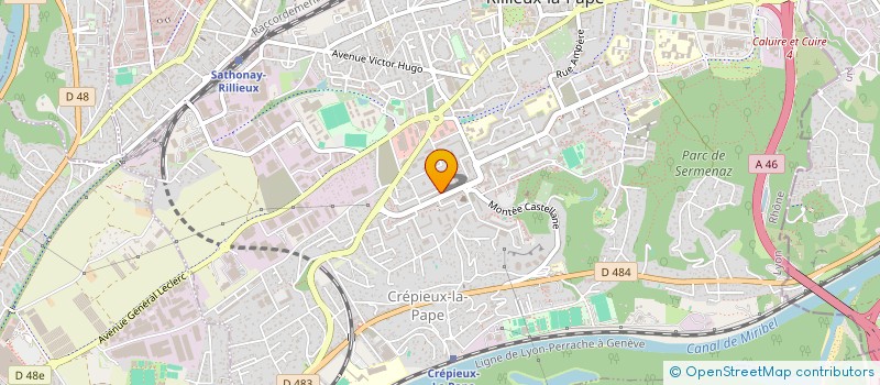 localisation de l'entreprise MADAME NADJIMA SAIDOU  RILLIEUX-LA-PAPE