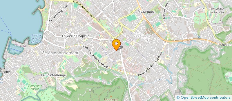 localisation de l'entreprise MADAME NADJOUA BENAGGOUNE à MARSEILLE