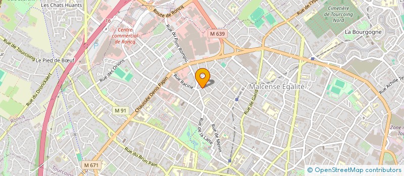 localisation de l'entreprise MADAME NADJWA ZOUIOUECHE  TOURCOING