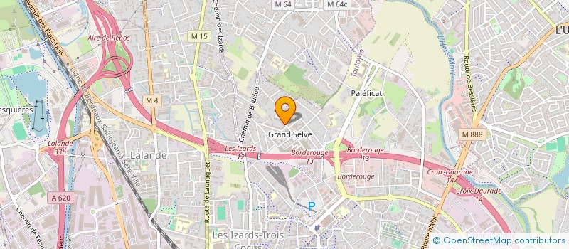 localisation de l'entreprise MADAME NADO MAH  TOULOUSE