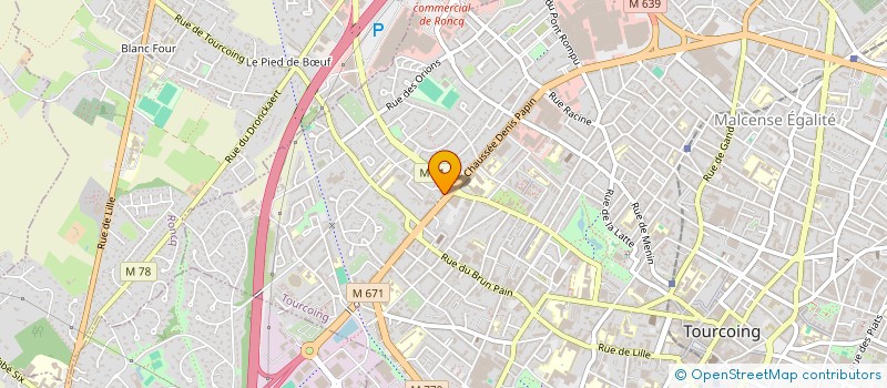 localisation de l'entreprise MADAME NADOUBA SAKO à TOURCOING